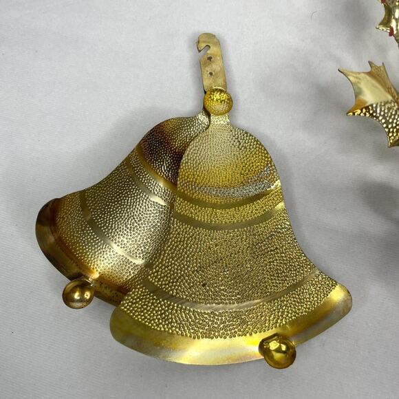 Vintage Gold Metal Holiday Décor - Picture 5 of 7